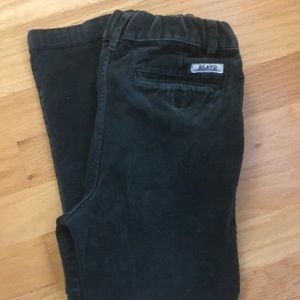 Green corduroy pant